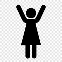 womanhood, femininity, women, women s rights icon svg