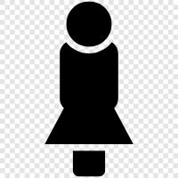 womanhood, femininity, girl, young woman icon svg