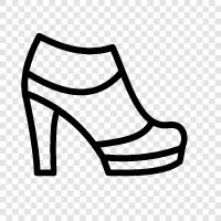 women, shoes for women, women s shoes, shoes icon svg