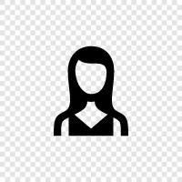 women, pretty, pretty girl, pretty women icon svg