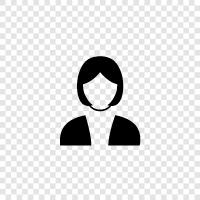 Women, Girls, Ladies, Females icon svg