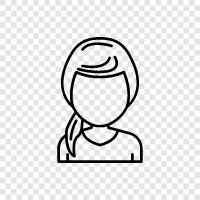 Women, Female, Females, Female User icon svg