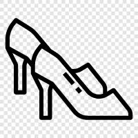 women s shoes, men s shoes, kids shoes, sandals icon svg