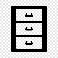 wood file cabinet, metal file cabinet, file cabinet wood, file cabinet metal icon svg