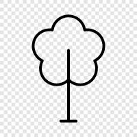 Holz, Schnittholz, Baumbauernhof, Obstgarten symbol