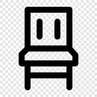 Wooden, Furniture, Chairs, Office icon svg