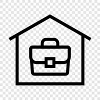 work at home, telecommuting, telework, remote work icon svg