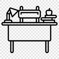 work, computer, laptop, table icon svg