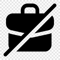 work, laptop, bag, shoulder icon svg