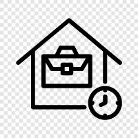 work from home ideas, work from home jobs, work from home income, work from home icon svg