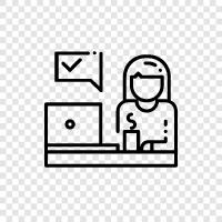 work from home scams, work from home icon svg