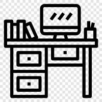 work, office, computer, laptop icon svg