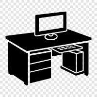 Work, Office, Place, Stand icon svg