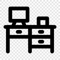 work, office, computer, typing icon svg