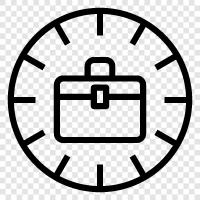 work hours, hours worked, working time, time at work icon svg