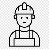 working, job, employees, wages icon svg