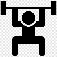 workout, physical fitness, cardiovascular, strength icon svg