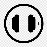 workout, fitness, bodybuilding, weightlifting icon svg