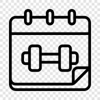 workouts, nutrition, exercise, routine icon svg