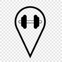 Workouts, Cardio, Strength, Fitness icon svg