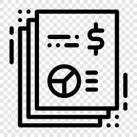 worksheet, spreadsheet, budget, financial icon svg