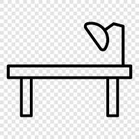 workstation, computer desk, work table, computer stand icon svg