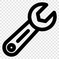 wrench, screwdriver, socket, ratchet icon svg