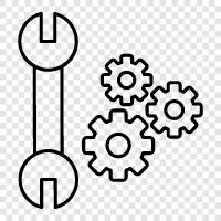 Schraubenschlüssel, Socket, Hex, Socket Schraubenschlüssel symbol