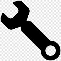 wrenching, tool, hand tool, mechanics icon svg