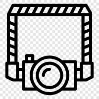 wrist strap camera, digital camera strap, camera strap, camera harness icon svg