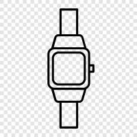 wristwatch, timepiece, watches, time icon svg