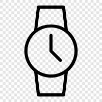 wristwatch, timepiece, time, timepiece watch icon svg