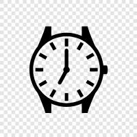 wristwatch, watch, time, date icon svg