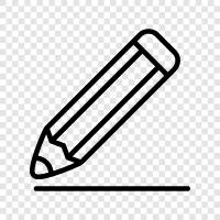 write down, writing, composition, composition writing icon svg