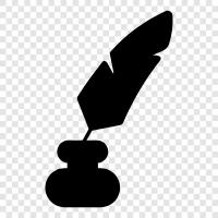 writer, wordsmith, lyricist, pensman icon svg