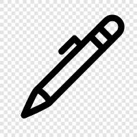 writing, paper, writing instruments, pens icon svg