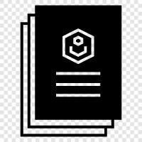 writing, document, paper, letter icon svg