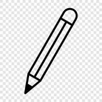 writing, paper, lead, pencil sharpener icon svg