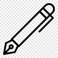 writing, paper, ink, writing utensil icon svg