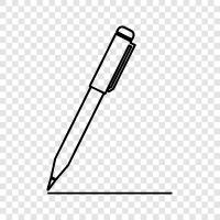 writing, paper, writing instruments, pens icon svg