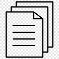 writing, writing paper, research paper, essay icon svg