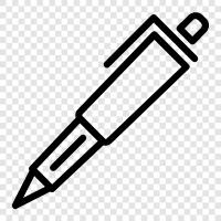 writing, writing tools, pens, paper icon svg