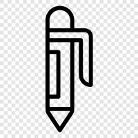 writing, paper, ink, pens icon svg