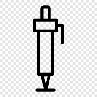 writing, paper, ink, pens icon svg