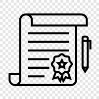 writing, legal, binding, terms icon svg