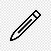 writing, drawing, sketch, paper icon svg