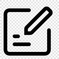 writing, essay, journal, write icon svg