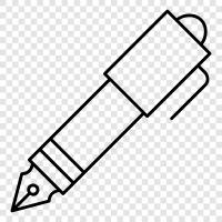 writing instrument, writing, writing tools, pens icon svg