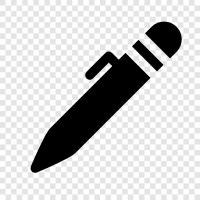 writing instruments, pens, writing implements, Pen icon svg