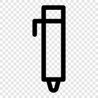 writing instruments, pens, writing, ink icon svg